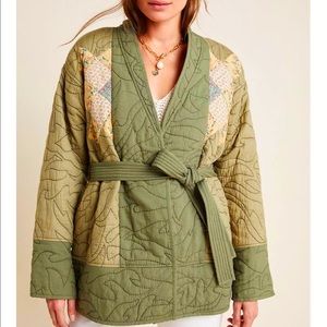 Anthropologie Quilted Coat